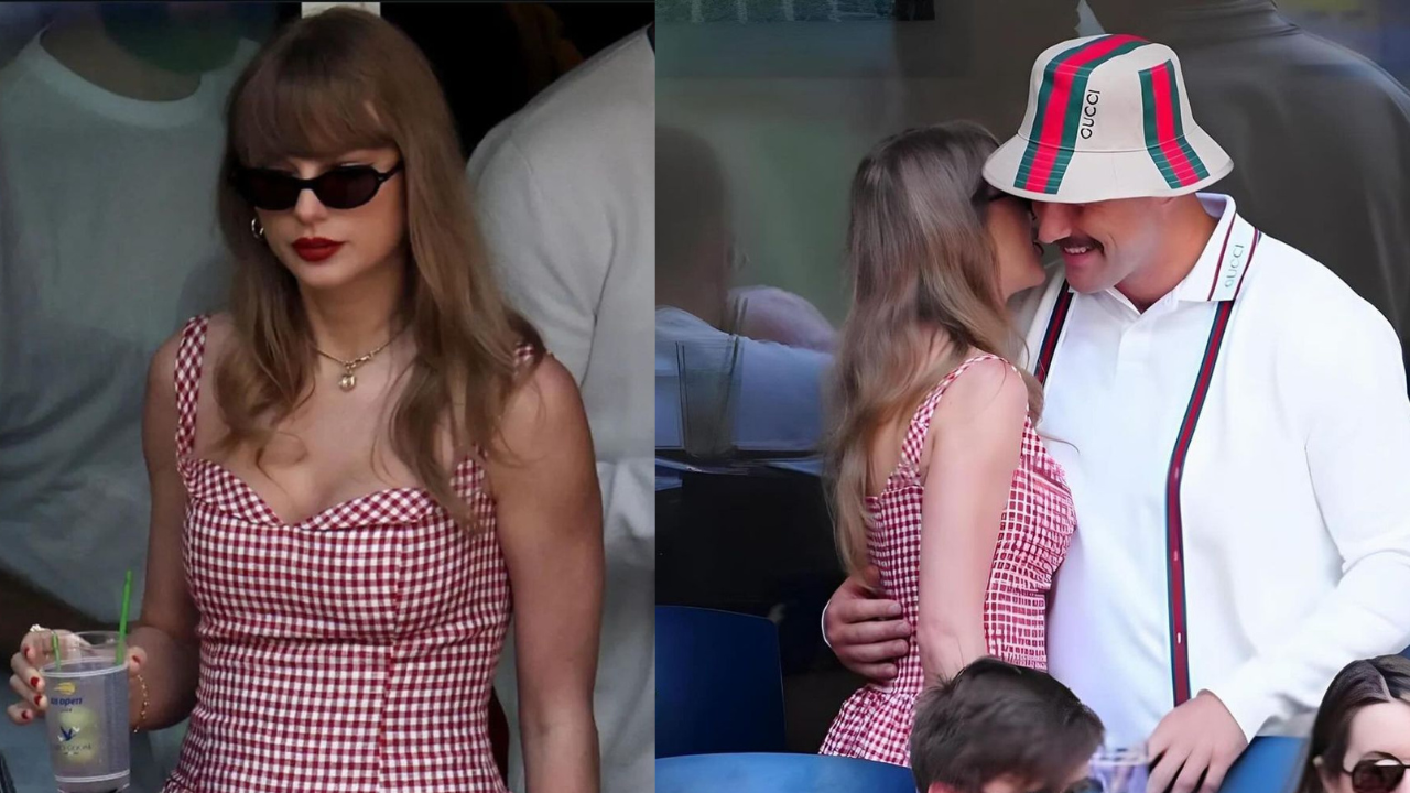 Taylor Swift and Travis Kelce