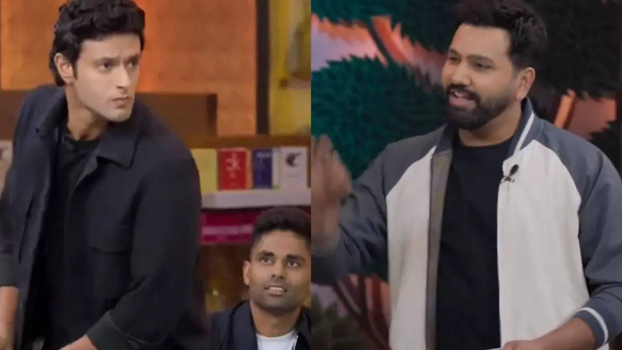 'maaf karna bohot hi ghatiya tha': rohit sharma's hilarious reaction as shivam dube impersonate virat kohli