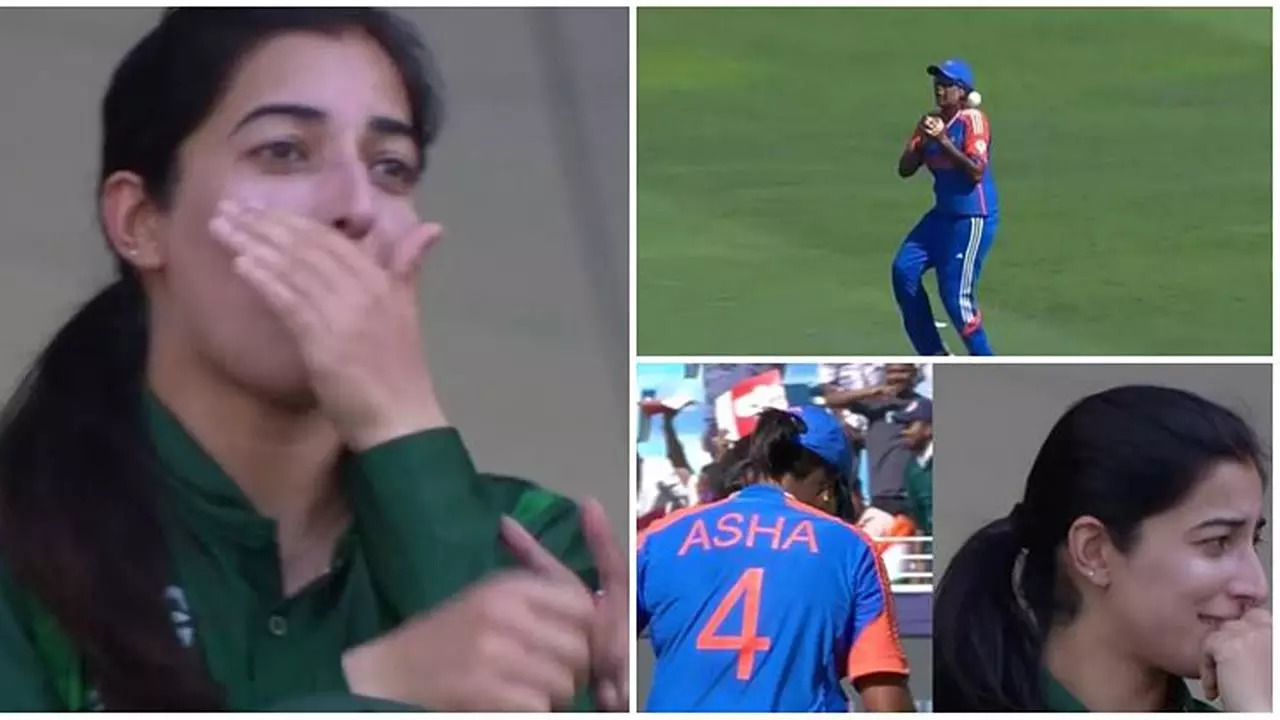 IND vs PAK: Aliya Riaz Mocks India's Asha Sobhana After Easy Dropped Catch