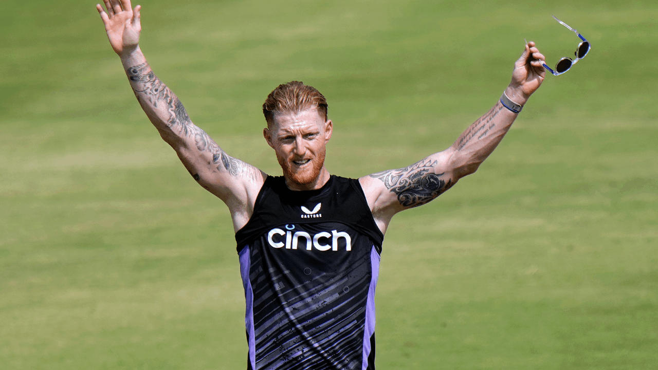 Ben Stokes England 2024 trainign ap