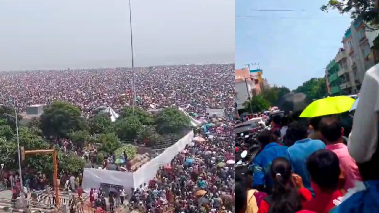 Chennai battles heavy crowd after IAF air show