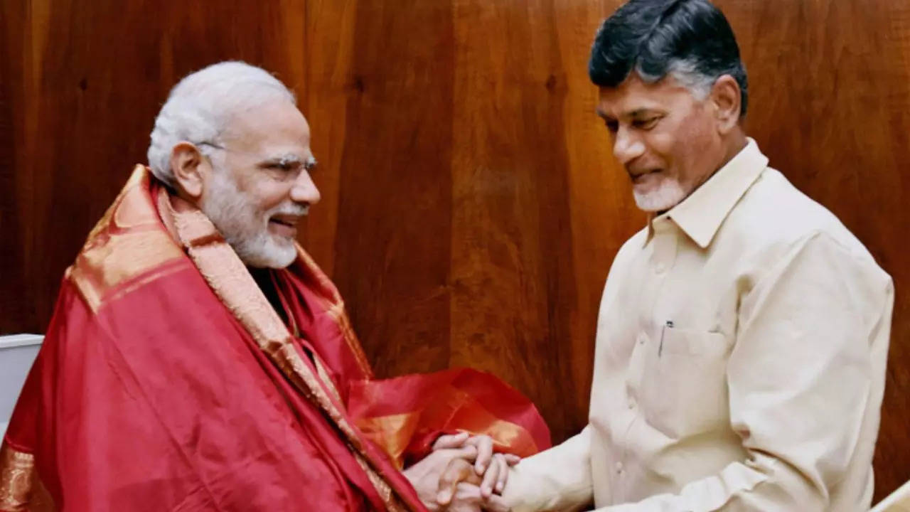 Narendra Modi and Chandrababu Naidu