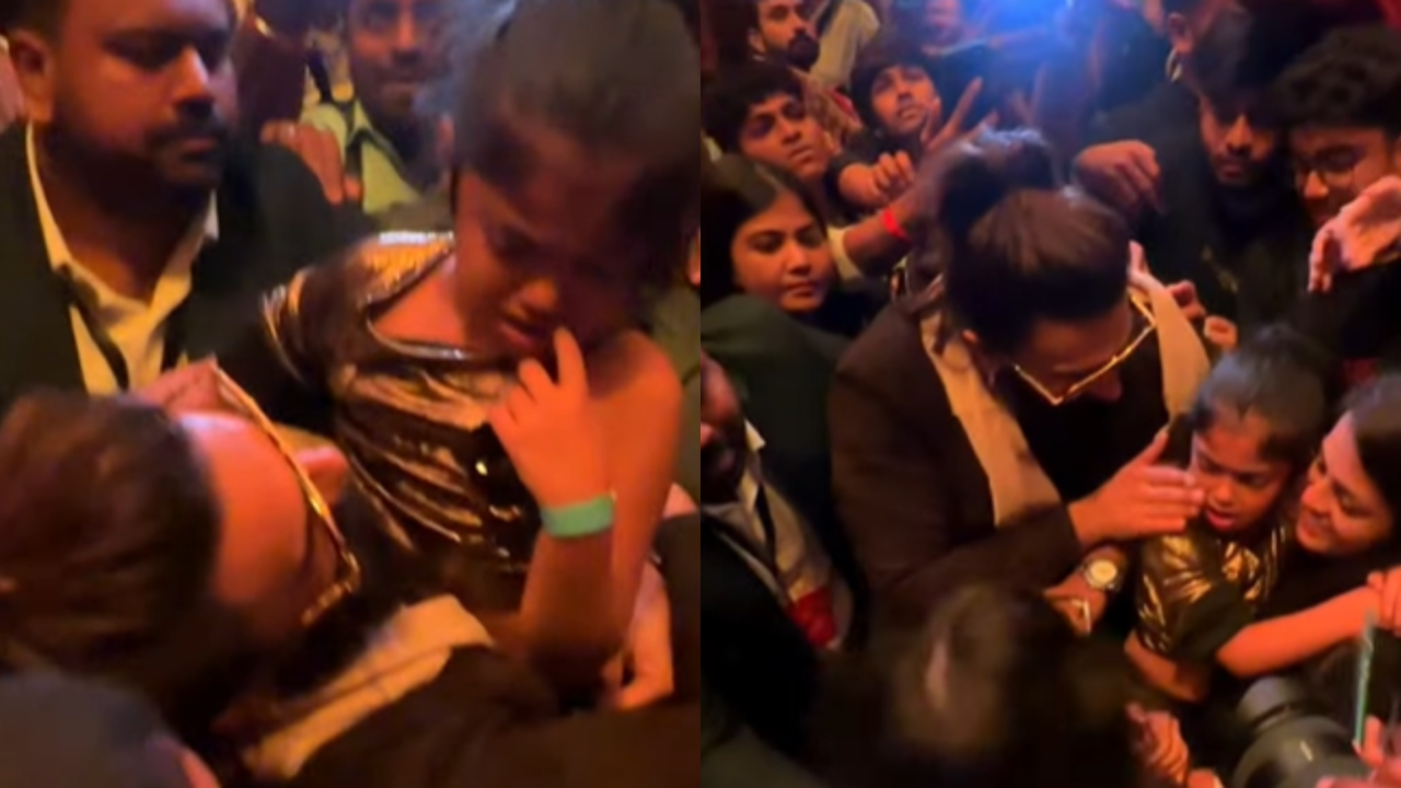 New Dad Ranveer Singh Saves Crying Girl During Singham Again Trailer Launch, Fans Say, 'That's Why God Blessed Him'