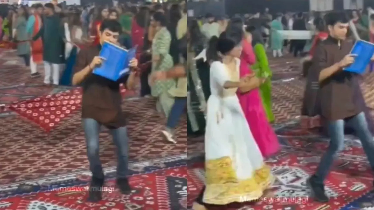 Watch: Man Performs Unique Form Of 'Garba'