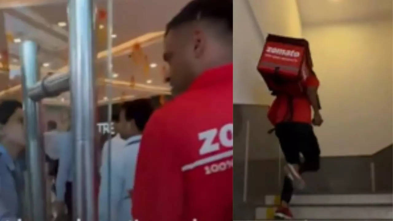 Zomato CEO revealed that he was not allowed to enter Gurugram Ambience Mall from the main enterance and was asked to use the stairs while he was delivering food.