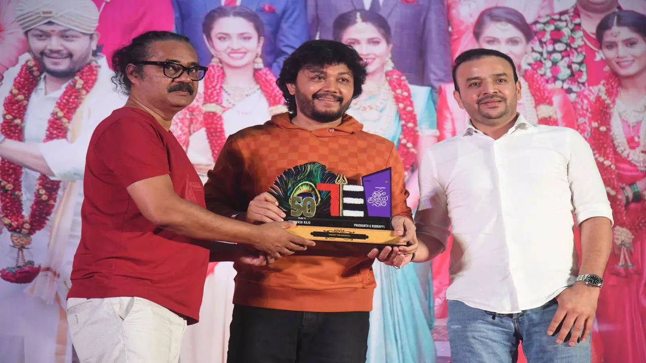 Golden Star Ganesh celebrates Krishnam Pranaya Sakhi