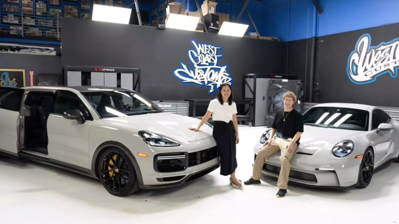 Mark Zuckerberg Porsche Times Drive