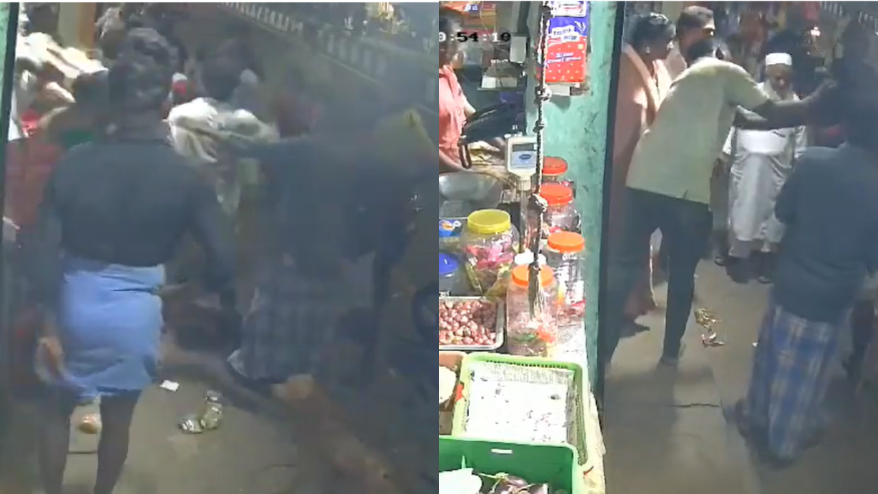 Chennai Shopkeeper Fight