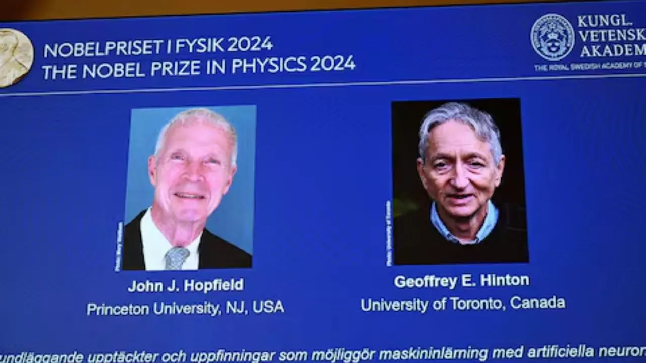 John Hopfield and Geoffrey Hinton win Nobel Prize in Physics (Reuters)