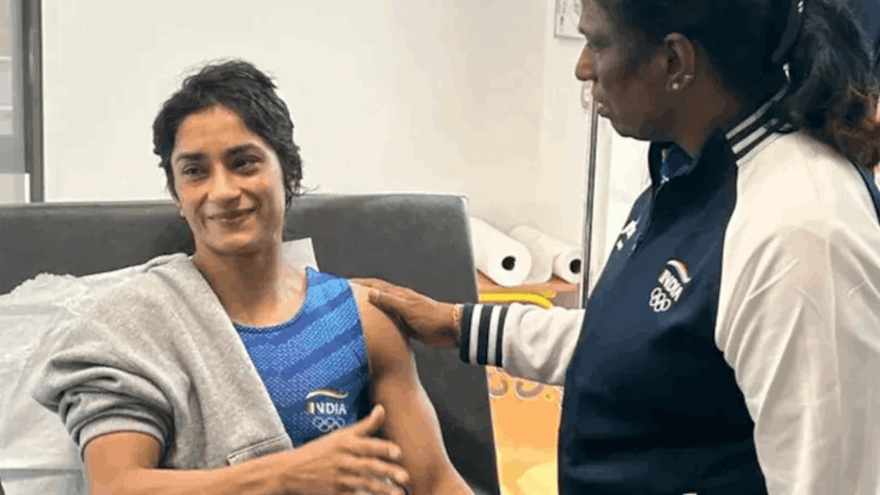 Vinesh Phogat PT USha