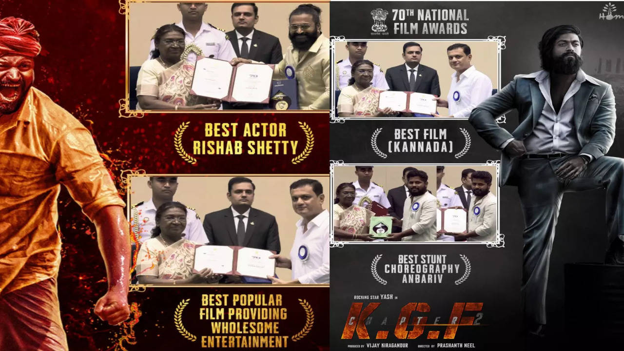 Kantara & KGF Chapter 2 bag four National Films Awards