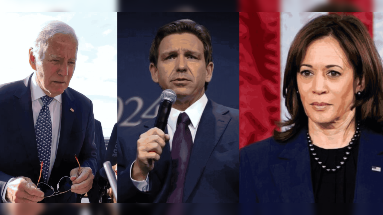 Biden Ron DeSantis Kamala Harris