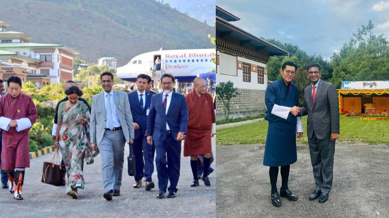 CJI Chandrachud In Bhutan