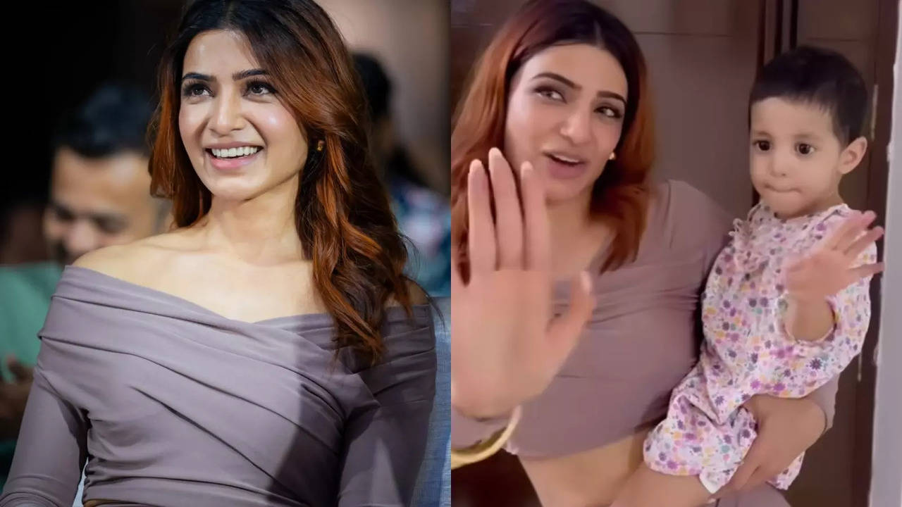 Samantha's adorable bond with Chinmayi's daughter