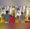 Ranbir Kapoor Rani Mukerji Engage In Chit Chat As Actor Visits Durga Puja Pandal To Seek Blessings