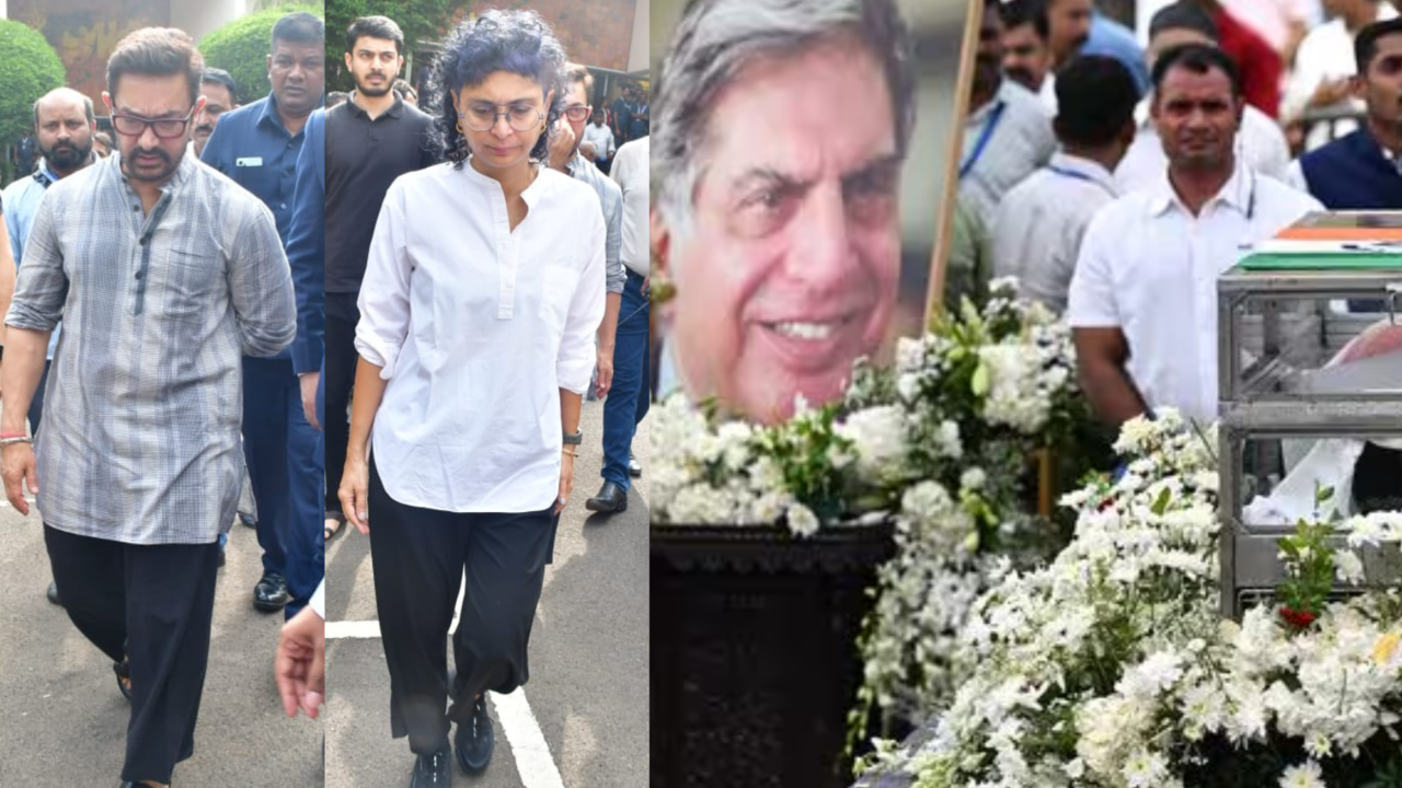 Aamir Khan, Kiran Rao Pay Last Respects To Ratan Tata, Actor Says 'His Contribution To India Is Priceless' (Image Credit: Zoom)