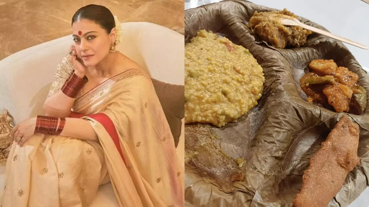 Durga Puja Bhog At Kajol's Home