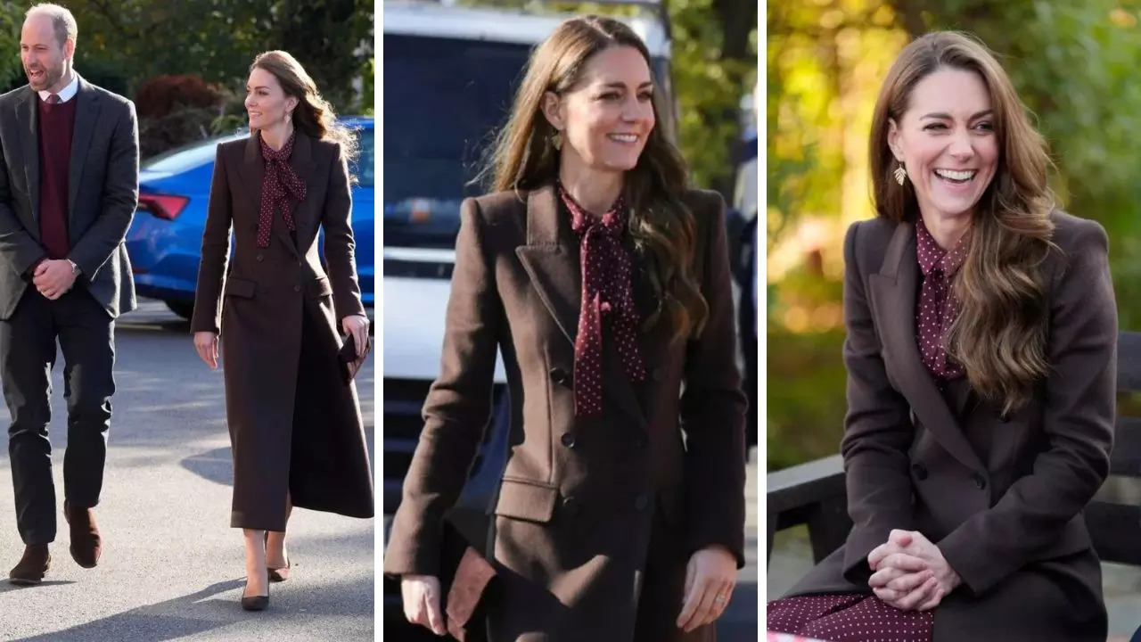 Kate Middleton gives a masterclass in fall fashion as she returns to public engagements