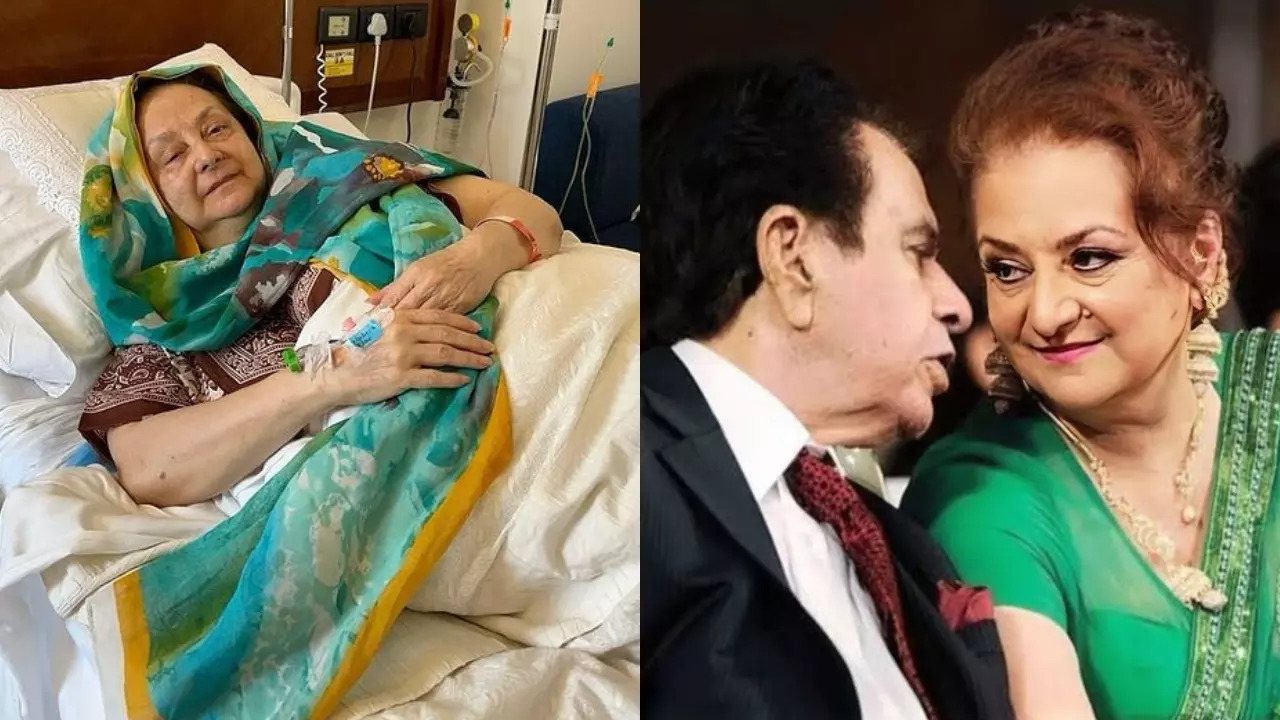 Saira Banu Hospitalised. Shares Wedding Anniversary Post For Late Dilip Kumar