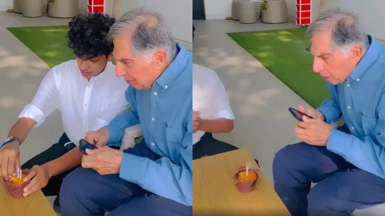 Ratan Tata Celebrated His 84th Birthday With A Simple Cupcake