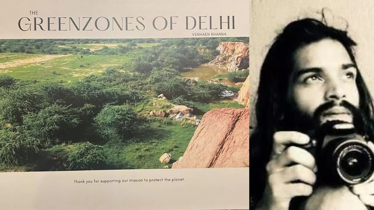 Environmental Activist Launches His First Coffee Table Book 'The Greenzones Of Delhi' In Delhi