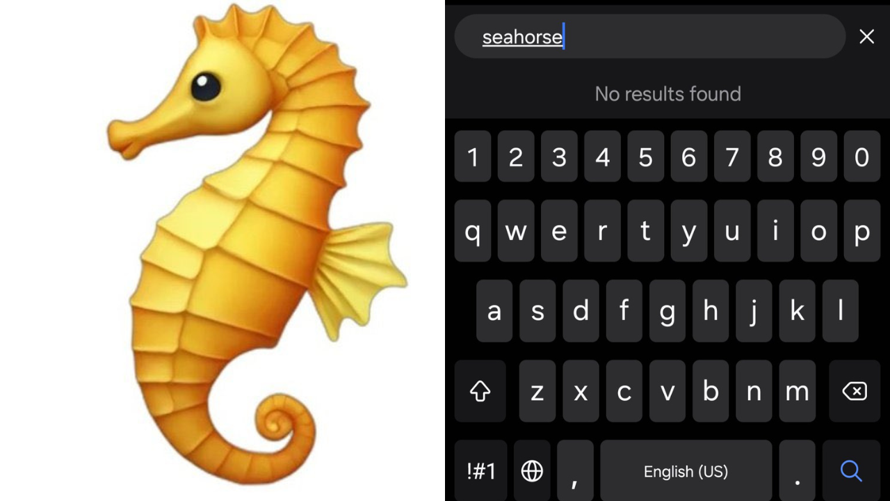 seahorse emoji representational