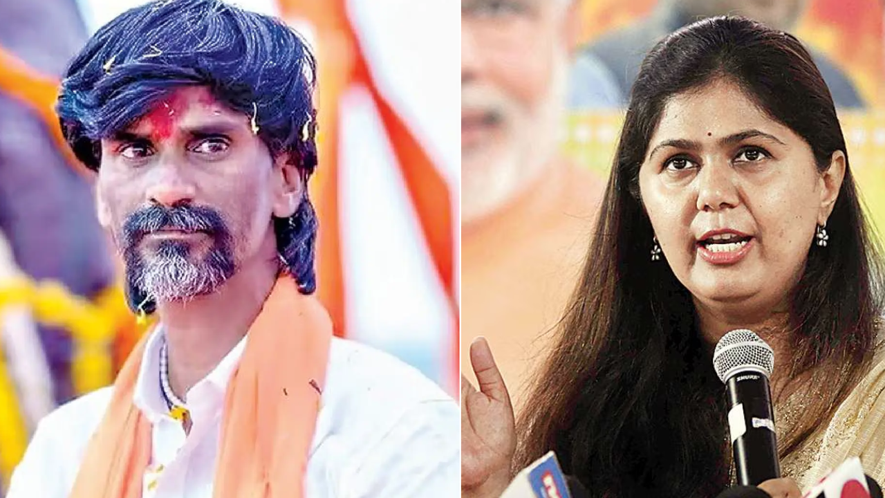 manoj jarange patil and pankaja munde