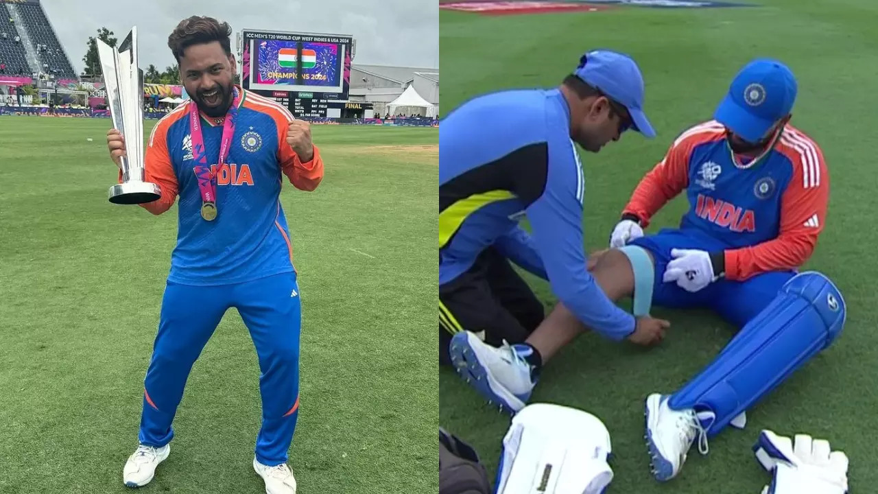 Asked the Physio to Take Time Rishabh Pant Narrates Fake Injury Story From T20 World Cup Final - WATCH