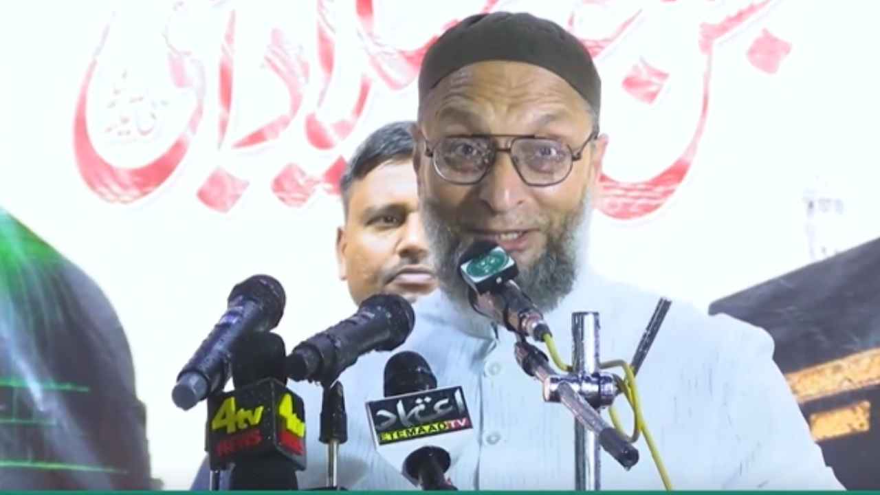 haryana election results:'sherwani toh nhi aayi yaha pe': asaduddin owaisi's jab at congress over'bjp's b team' charge