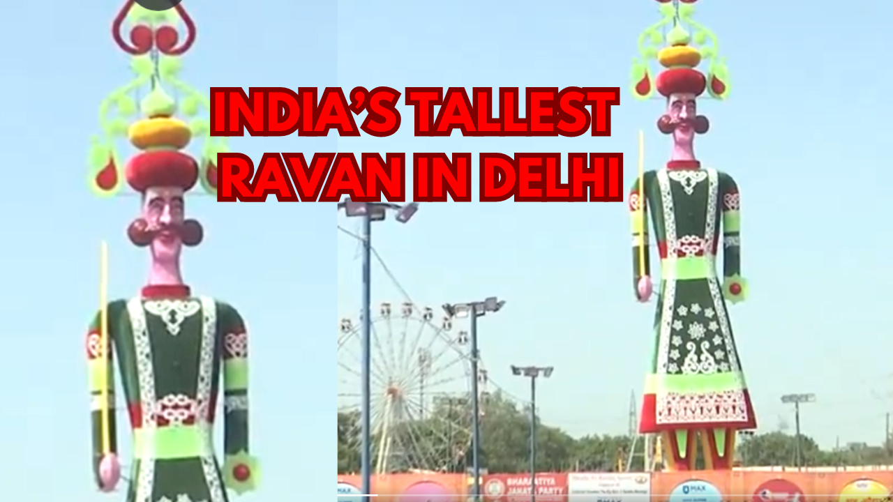 delhi tallest ravan 