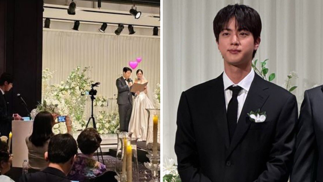 BTS’s Jin becomes the host of a close friend’s wedding, offers pictures in a classic black dress. LOOK