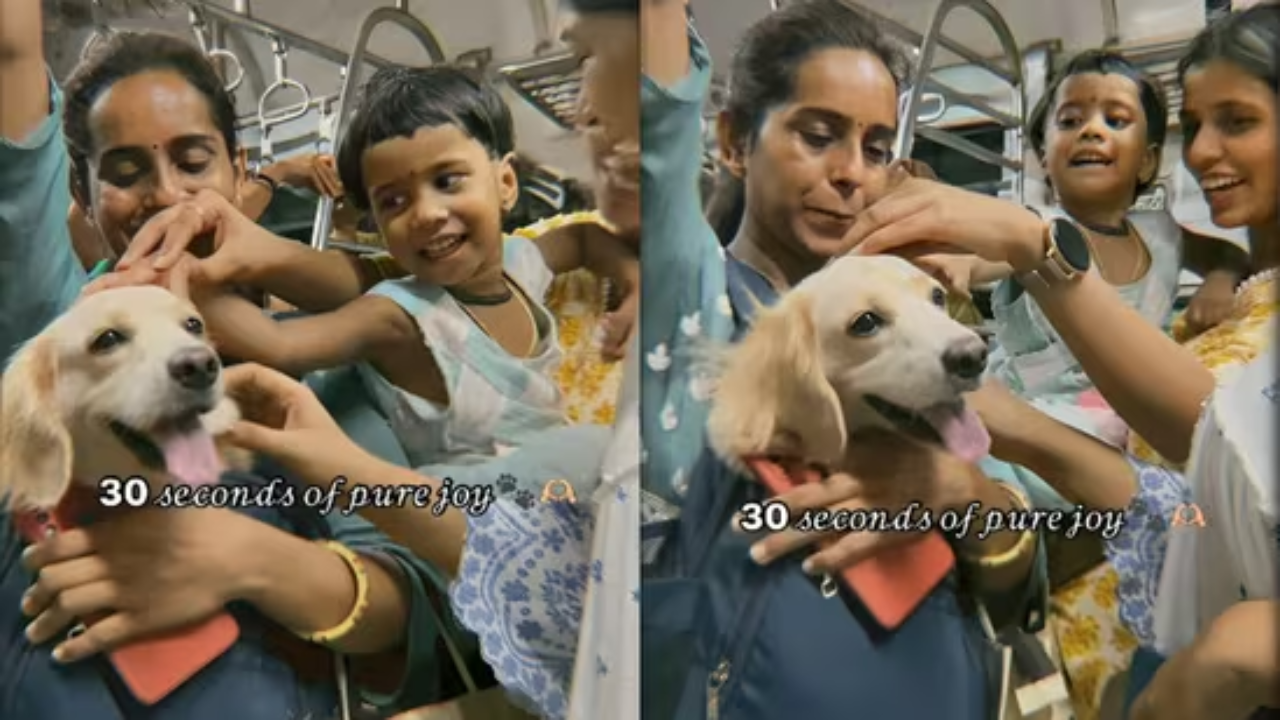 dog travel in mumbai local train