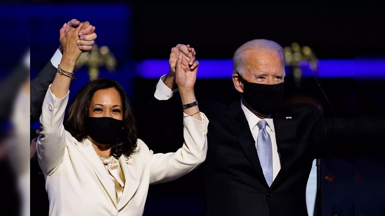 Joe Biden And Kamala Harris.