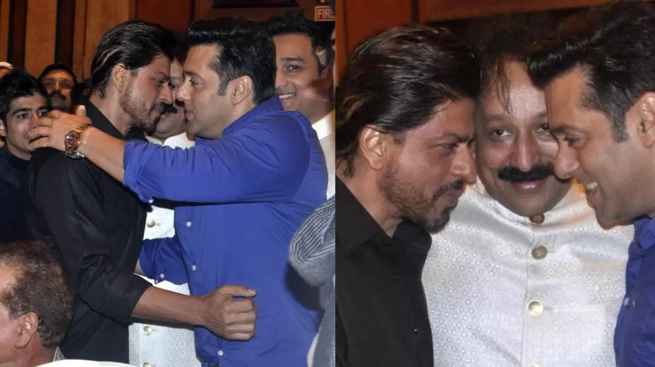 How Baba Siddique Resolved Shah Rukh Khan-Salman Khan Feud At His Iftar Party. Watch VIRAL Video