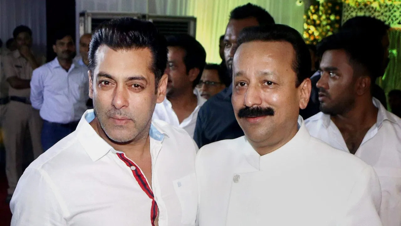 Salman Khan with Baba Siddique (File Photo)