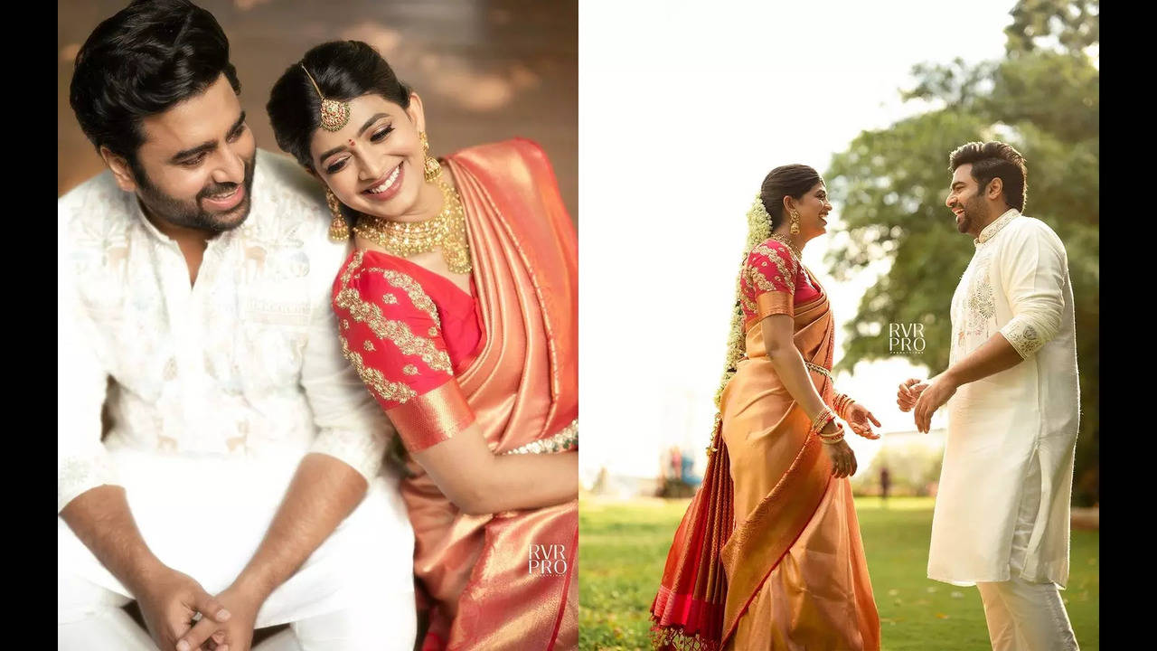 Nara Rohit Gets Engaged To His Prathinidhi 2 Costar Sireesha Lella ...