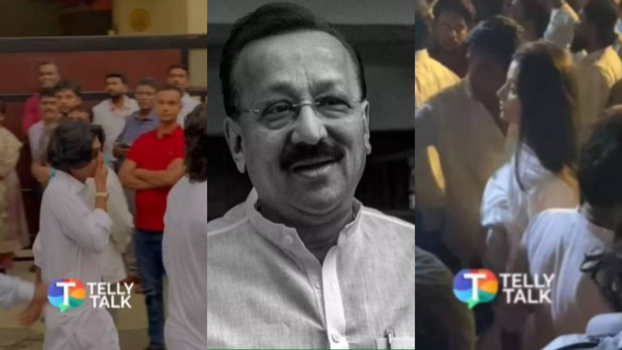 Baba Siddique Funeral: MC Stan, Shehnaaz Gill And Other Television Celebs Reach Siddique Residence - Watch