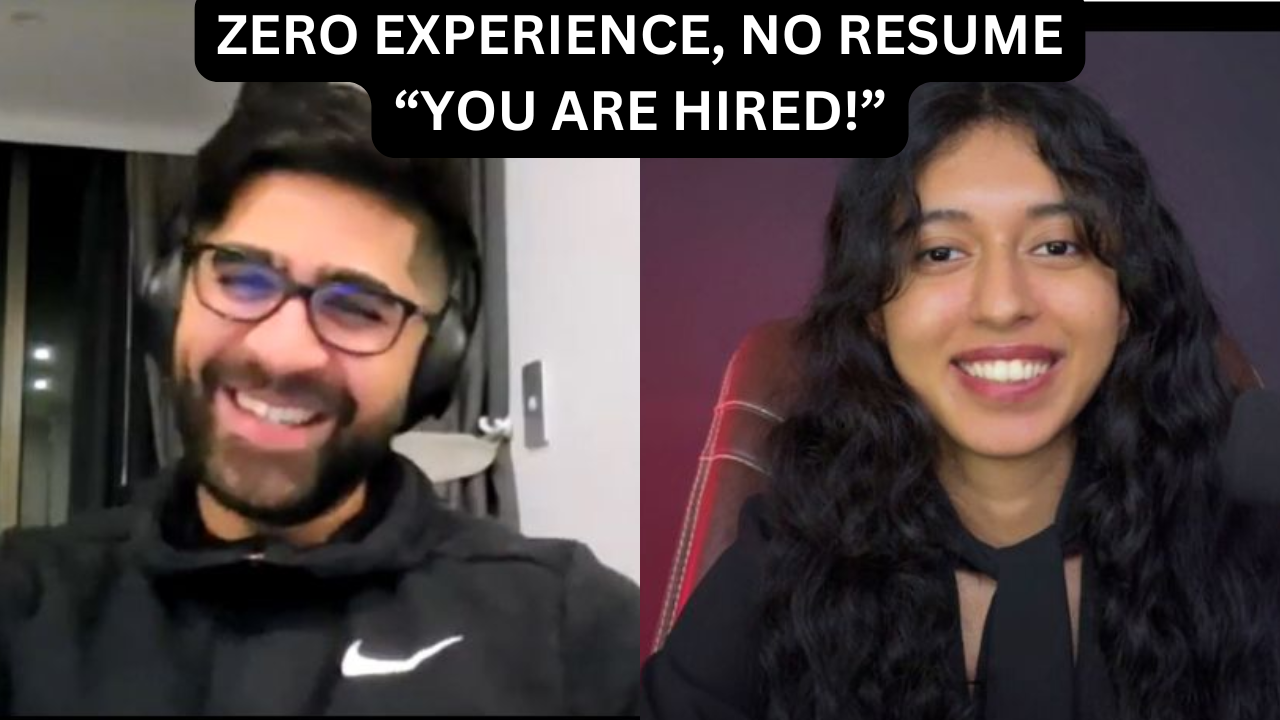 “My most successful hire had ZERO “experience” A CEO Shares His Unique Story Of Hiring A Gen-z With No Resume