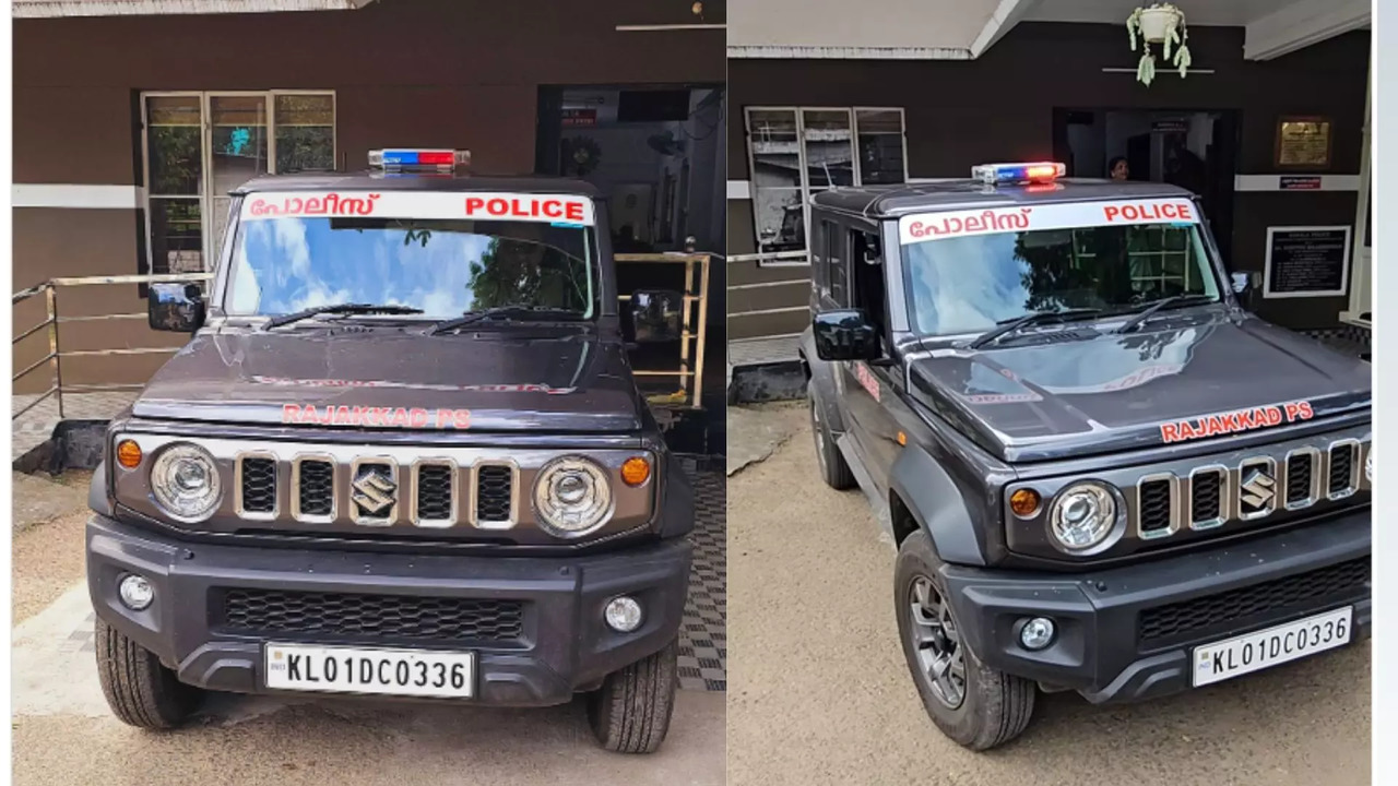 Kerala Police Jimny Times Drive