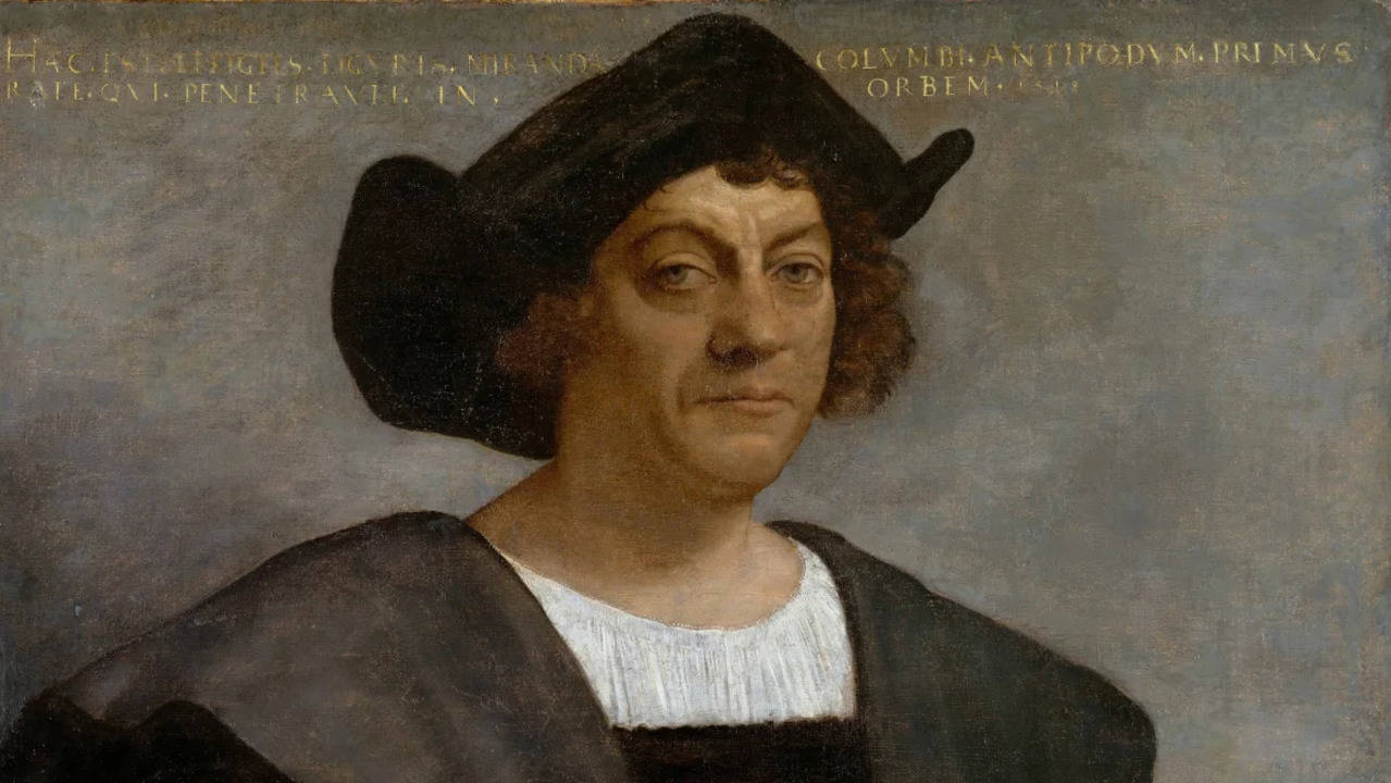 Portrait of Christopher Columbus, 1519. Found in the collection of Metropolitan Museum of Art, New York.