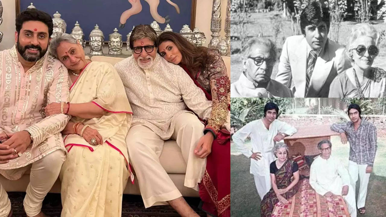 amitabh bachchan parents