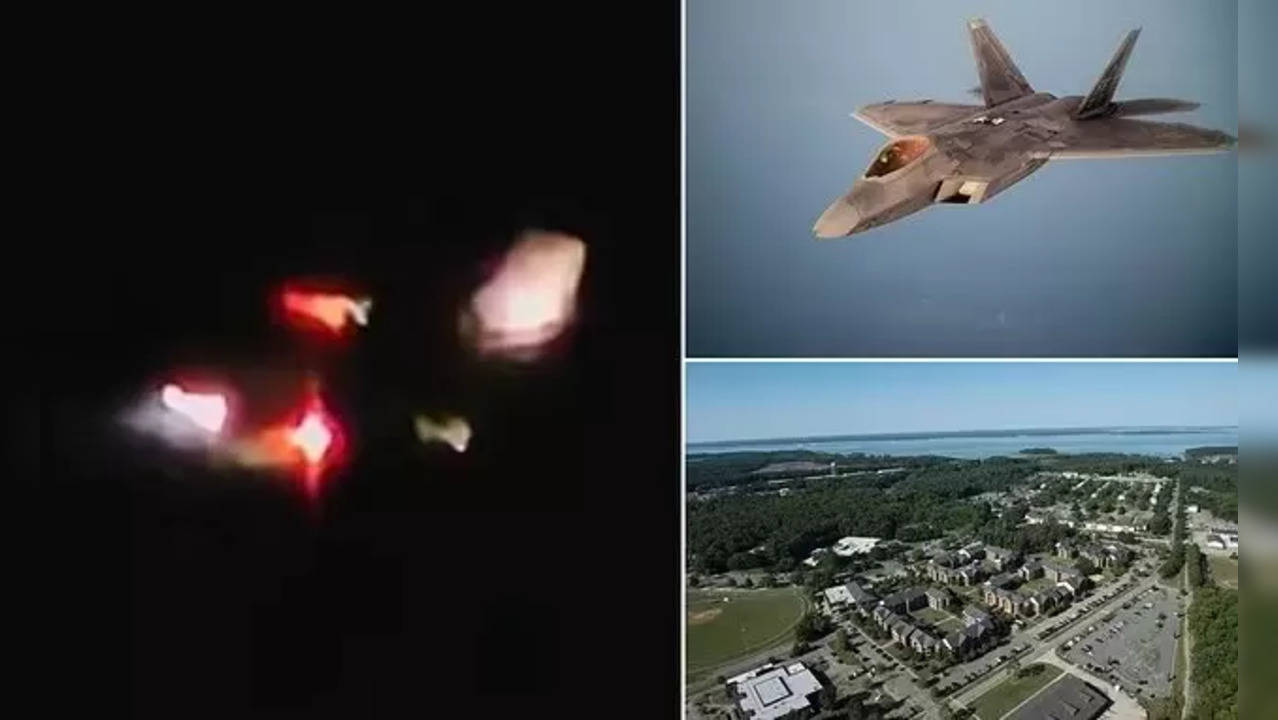 UFO Drones Seen Over US Military Bases In Virginia   (Photo Credits: X/Twitter)