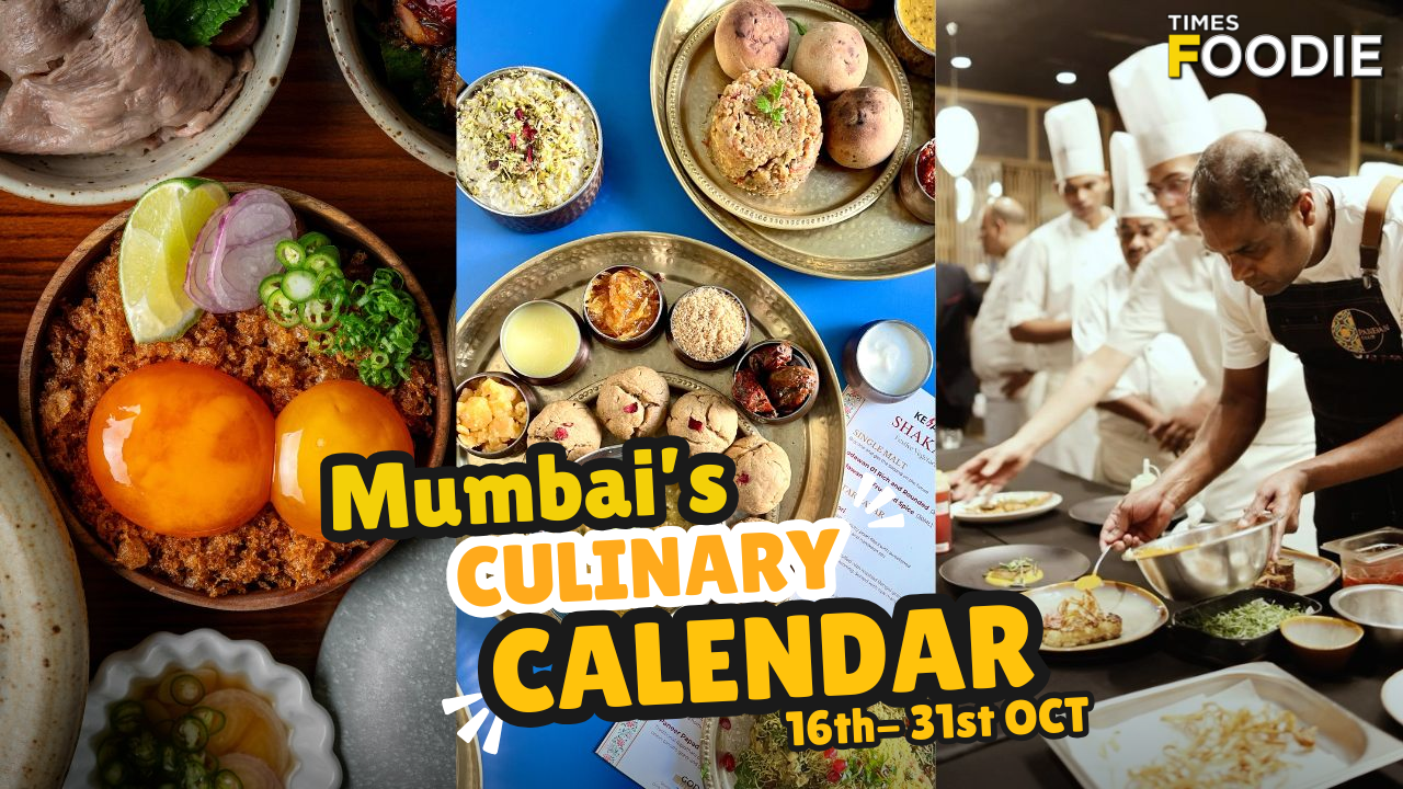 mumbai’s culinary calendar for this fortnight - 8 food events to close october on a high note