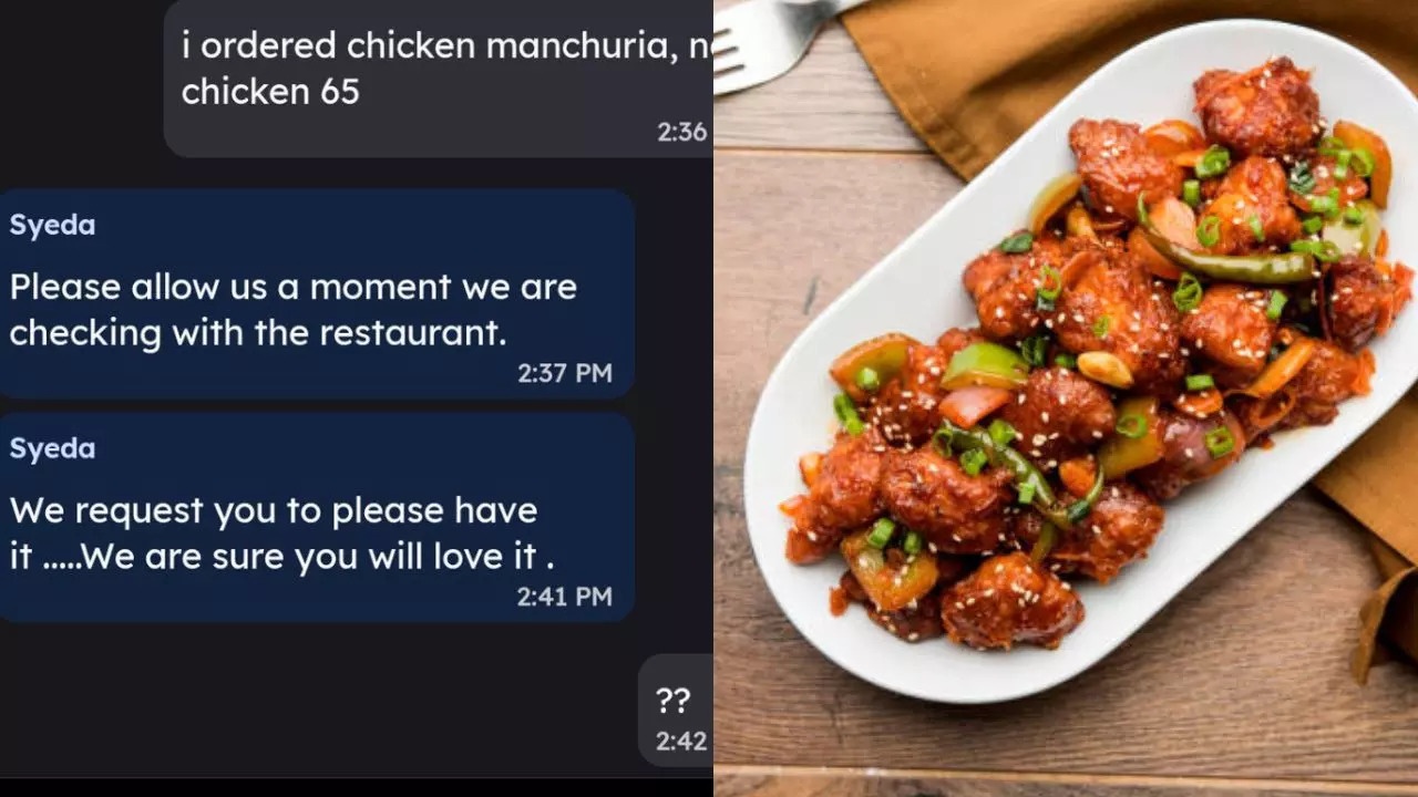 Hyderabad Customer Gets Wrong Dish, Zomato Response, 'Please Have It'