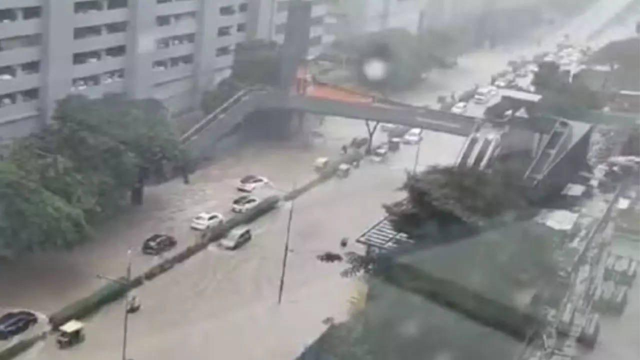 Bengaluru rains: Manyata Tech Park flooded