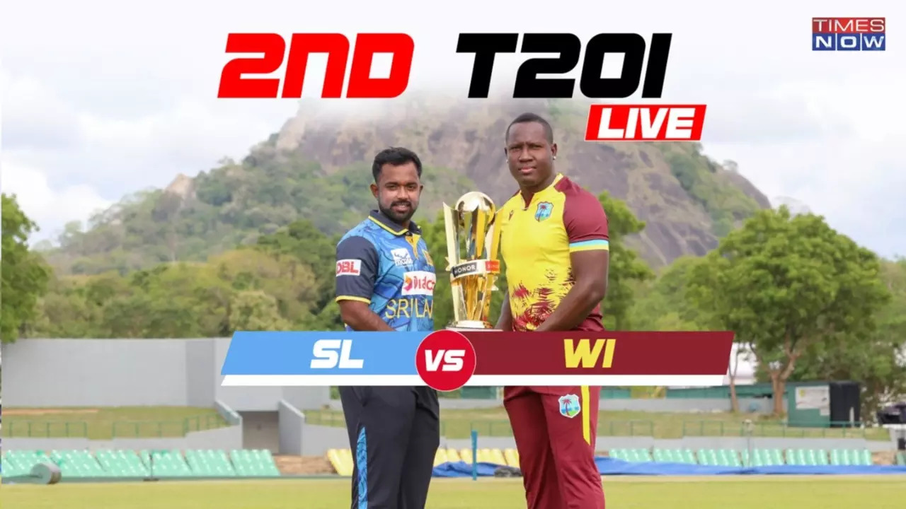 SL vs WI Live Score 2nd T20I Updates Pathum Nissanka Power Sri Lanka To 1625 