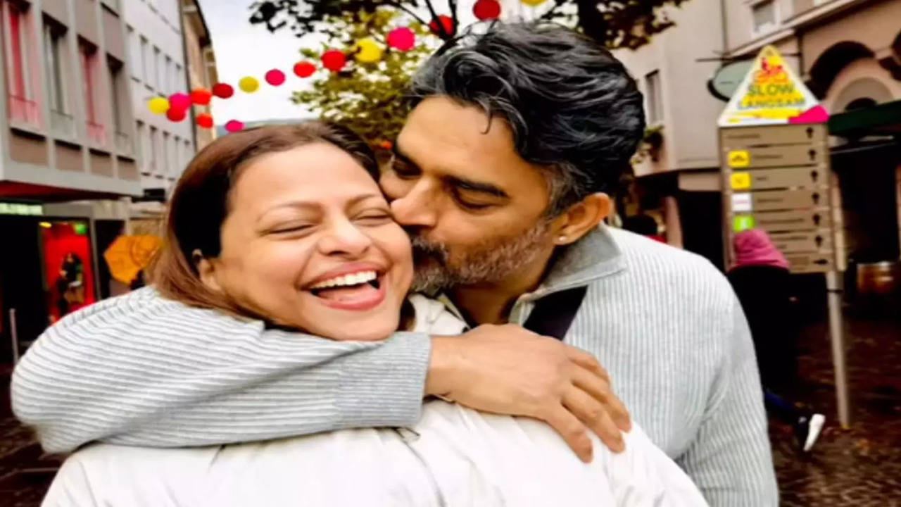 R Madhavan and Sarita Birje