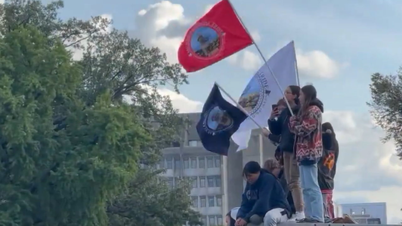 Muwekma Ohlone Tribe Protest