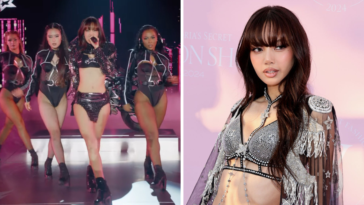 Blackpink's Lisa Turns Up The Heat With ROCKSTAR And Moonlit Floor, Struts Her Stuff At Victoria's Secret Fashion Show