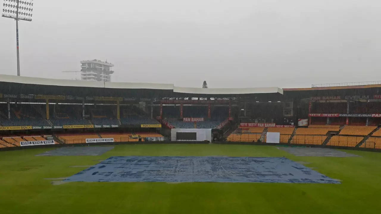 India Vs New Zealand 1st Test Weather Report: Will Rain Spoil Play On Day 1 In Bengaluru?